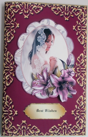 Aristocrat Blank Card 6 by Sharon Wilson