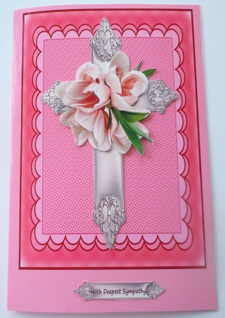 Weaved Shell Edge A5 Backgrounds-Easter by Sharon Wilson