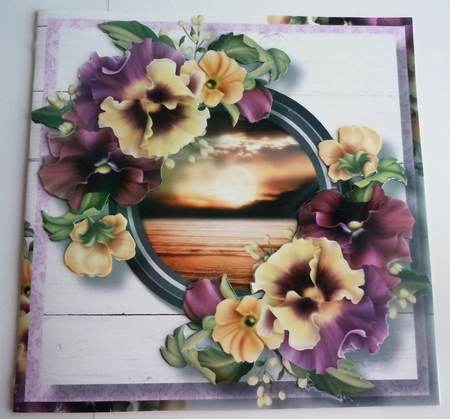Through The Porthole 5 8x8 by Sharon Wilson