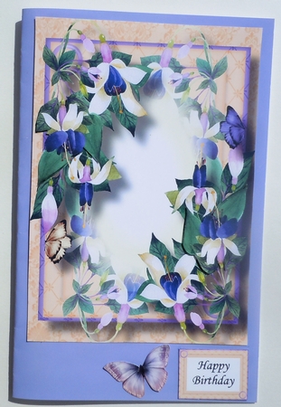 Summer Elegance Just Floral 4 A5 by Sharon Wilson