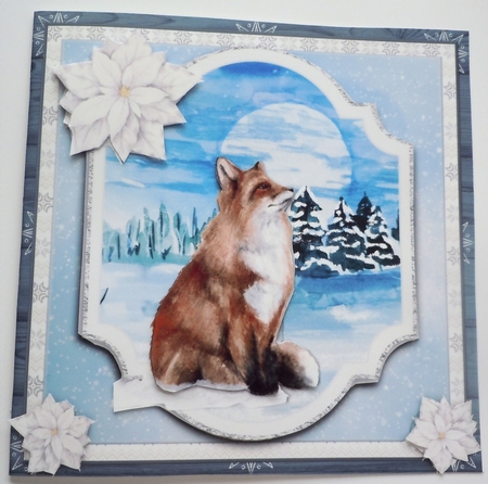 WINTER FOX 6x6 by Sharon Wilson