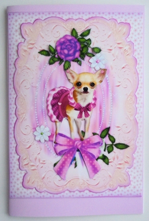 Pretty in Lavender Dog Calendar by Sharon Wilson