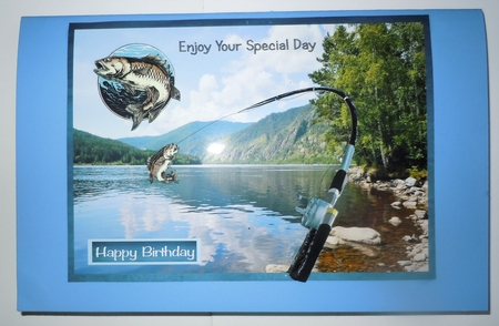 Birthday Fishing by Sharon Wilson