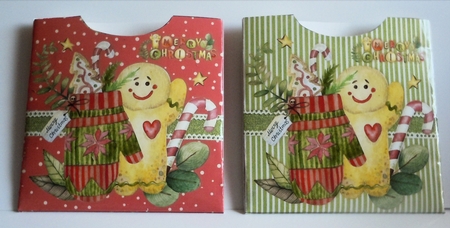 2021-Mitten & Ginger Cookie Pockets by Sharon Wilson