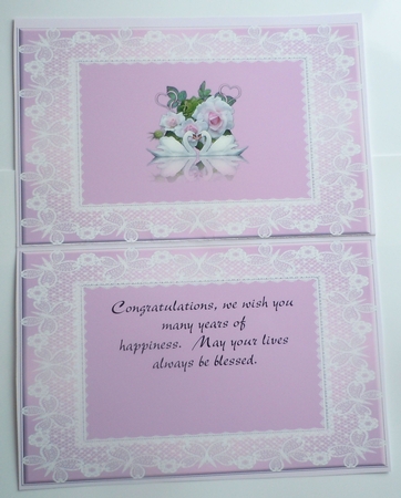 Butterfly Lace Backgrounds A5-Romantic by Sharon Wilson