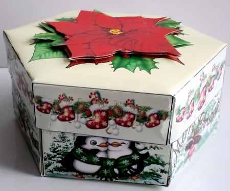 CHRISTMAS GIFT BOX by Sharon Wilson