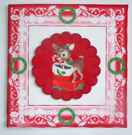 Christmas time 2 Mats 5 by Sharon Wilson