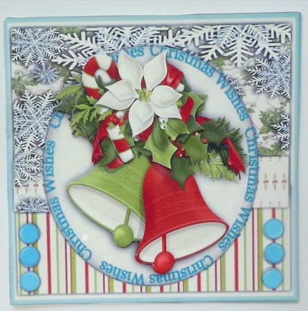 Gorgeous Ring Out The Bells 7x7  by Sharon Wilson