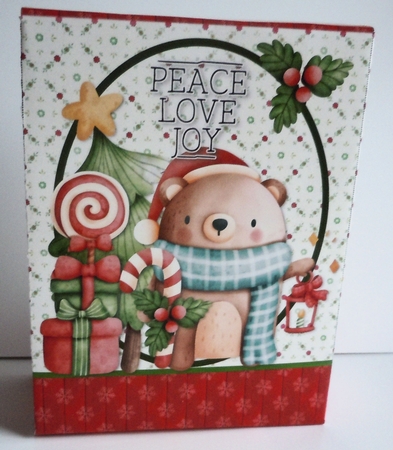 21- Winter Bear Gift Bag by Sharon Wilson