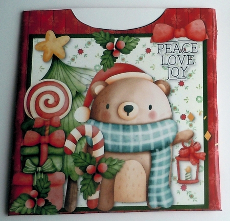 21- Winter Bear Cookie Pockets by Sharon Wilson
