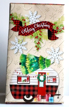 21- Merry Christmas Camper Gift Bag by Sharon Wilson