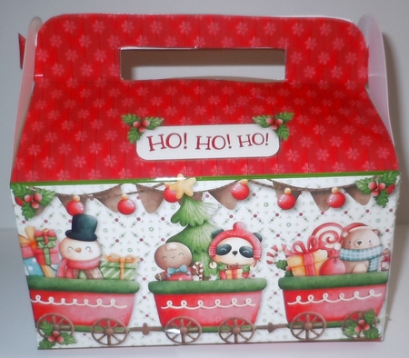 21- Santas Train Gable Box by Sharon Wilson
