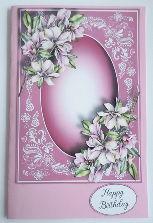 Gorgeous Magnolia & Beautiful Frame A5 by Sharon Wilson