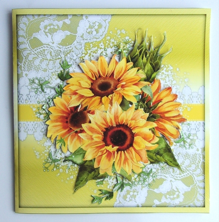 8x8 Mini Kit, Summer Sunflowers by Sharon Wilson