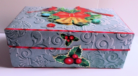 Dark Silver Matching Stacker Damask Paper by Sharon Wilson