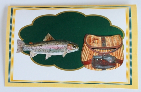 Fisherman 3 Cards from One Sheet by Sharon Wilson