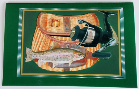 Fisherman 3 Cards from One Sheet by Sharon Wilson