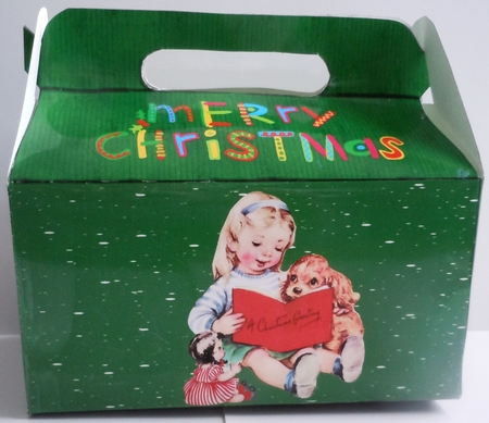 Christmas Stars A5 Co-ordinating Backgrounds in Green by Sharon Wilson