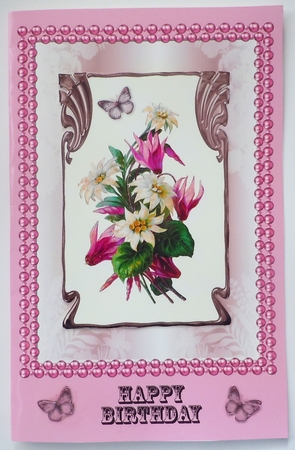 2 Art Deco Card Fronts by Sharon Wilson