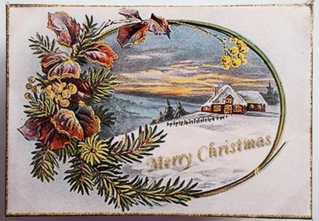 Christmas Gift Box by Sharon Wilson