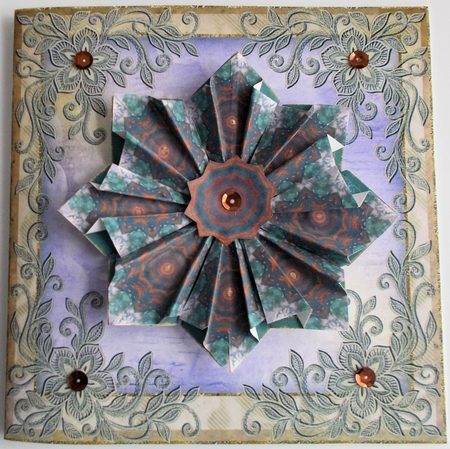 Monarch Tea Bag Tiles by Sharon Wilson
