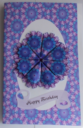 Purple Tea Bag Insert by Sharon Wilson