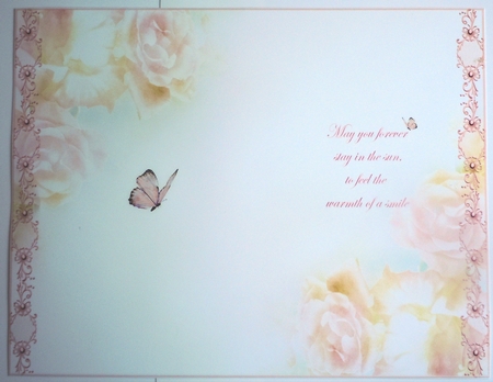 Warmth of a Smile Insert by Sharon Wilson