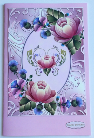 Passionately Pink & Shimmering by Sharon Wilson