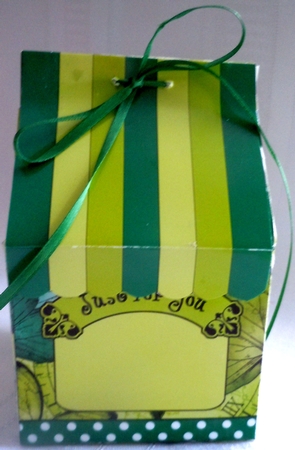 3D Butterfly Milk Carton Cupcake or Treat Box Mini Kit by Sharon Wilson