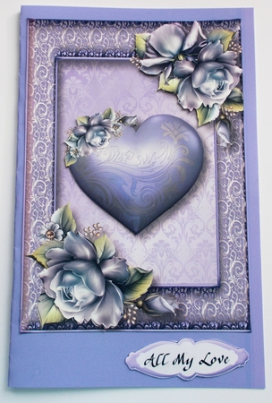 Blue for You A5 by Sharon Wilson