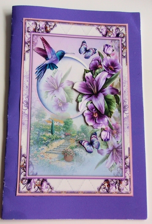Beautiful Scene with Lilac Roses  by Sharon Wilson