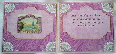 Lavender View Bon Voyage Special 8in Tag N' Envelope Kit by Sharon Wilson