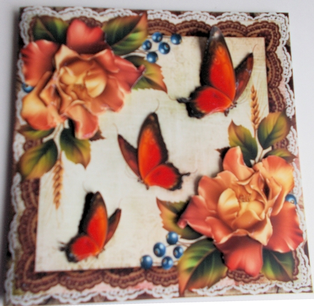 Cardtopper I Love Autumn 559 by Sharon Wilson