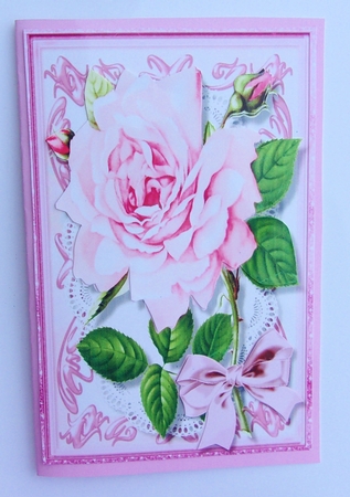 Beautiful Rose for a Special Daughter , with Verse by Sharon Wilson