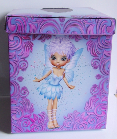 Fairy Tissue Box Cover Kleenex by Sharon Wilson