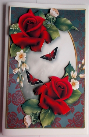 Red Velvet Roses by Sharon Wilson