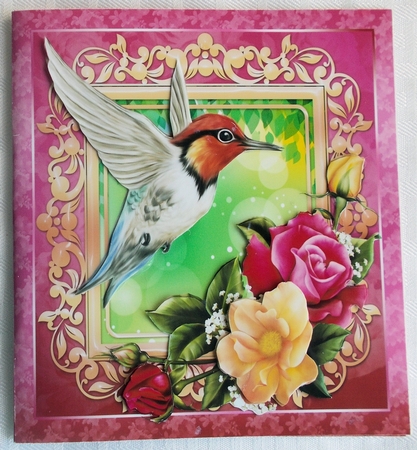 Humming Bird Birthday Mini Card Kit by Sharon Wilson