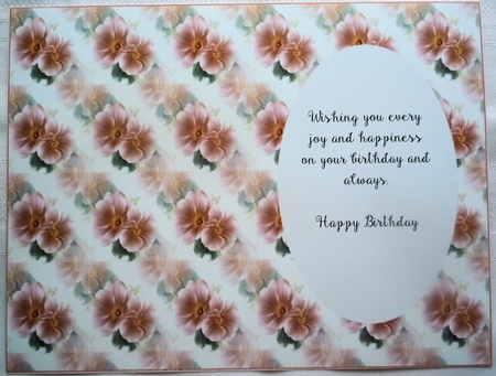 Love Bouquet Insert by Sharon Wilson