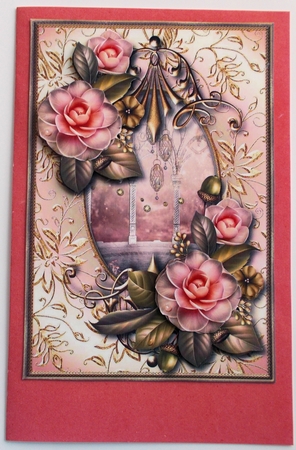 Mystique of Love Card Topper by Sharon Wilson