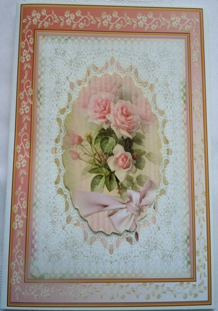 Vintage Roses & Lace Toppers by Sharon Wilson