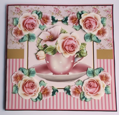 Floral Insert by Sharon Wilson