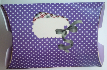 Christmas Holly Pillow Box 6 by Sharon Wilson