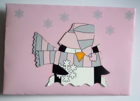 Brrr Its Cold Outside Snowman & Penguin - Colors 13 - Clip Art Graphics by Sharon Wilson