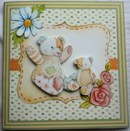 Teddy friends by Sharon Wilson