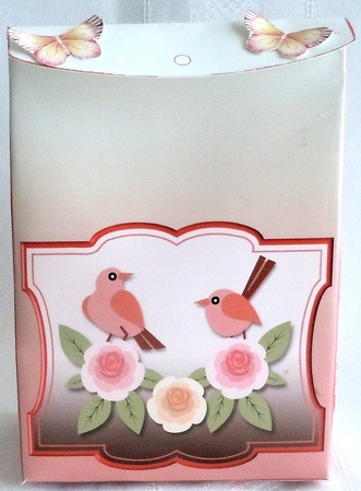  JJ BIRDS AND ROSES PINCH BAG AND TAG 2 by Sharon Wilson