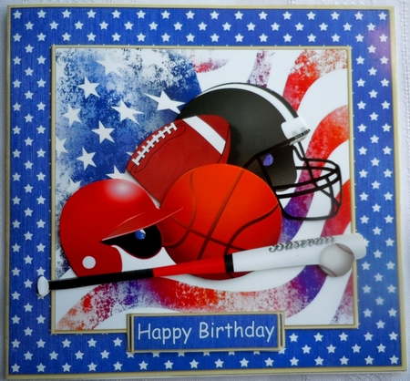American Sports Mini Kit by Sharon Wilson