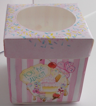 PS063 Sweet Cupcake Box by Sharon Wilson