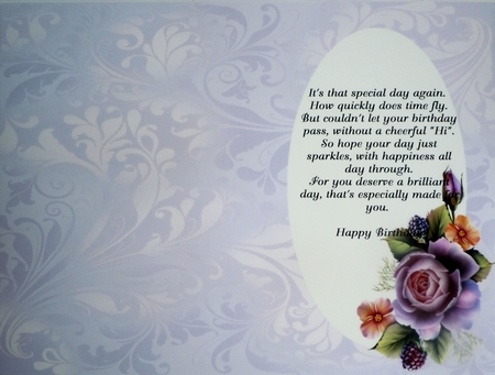 Set of 14 A5 female inserts plain for your own words.  by Sharon Wilson