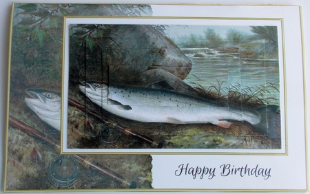 Vintage Fishing Mini Kit by Sharon Wilson