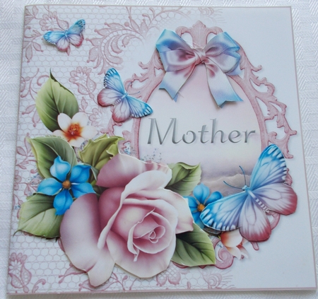 Butterflies and Roses Mother by Sharon Wilson